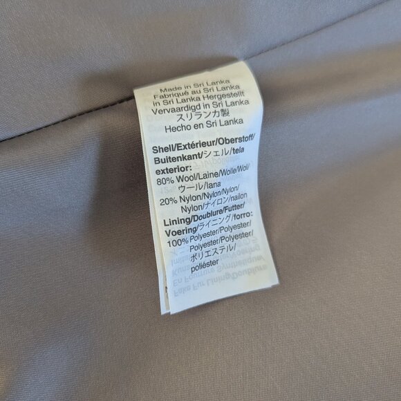 NWT $365 J. Crew 2 Heather Dusk Chateau Parka Italian Stadium Cloth Nello Gori - Picture 6 of 6